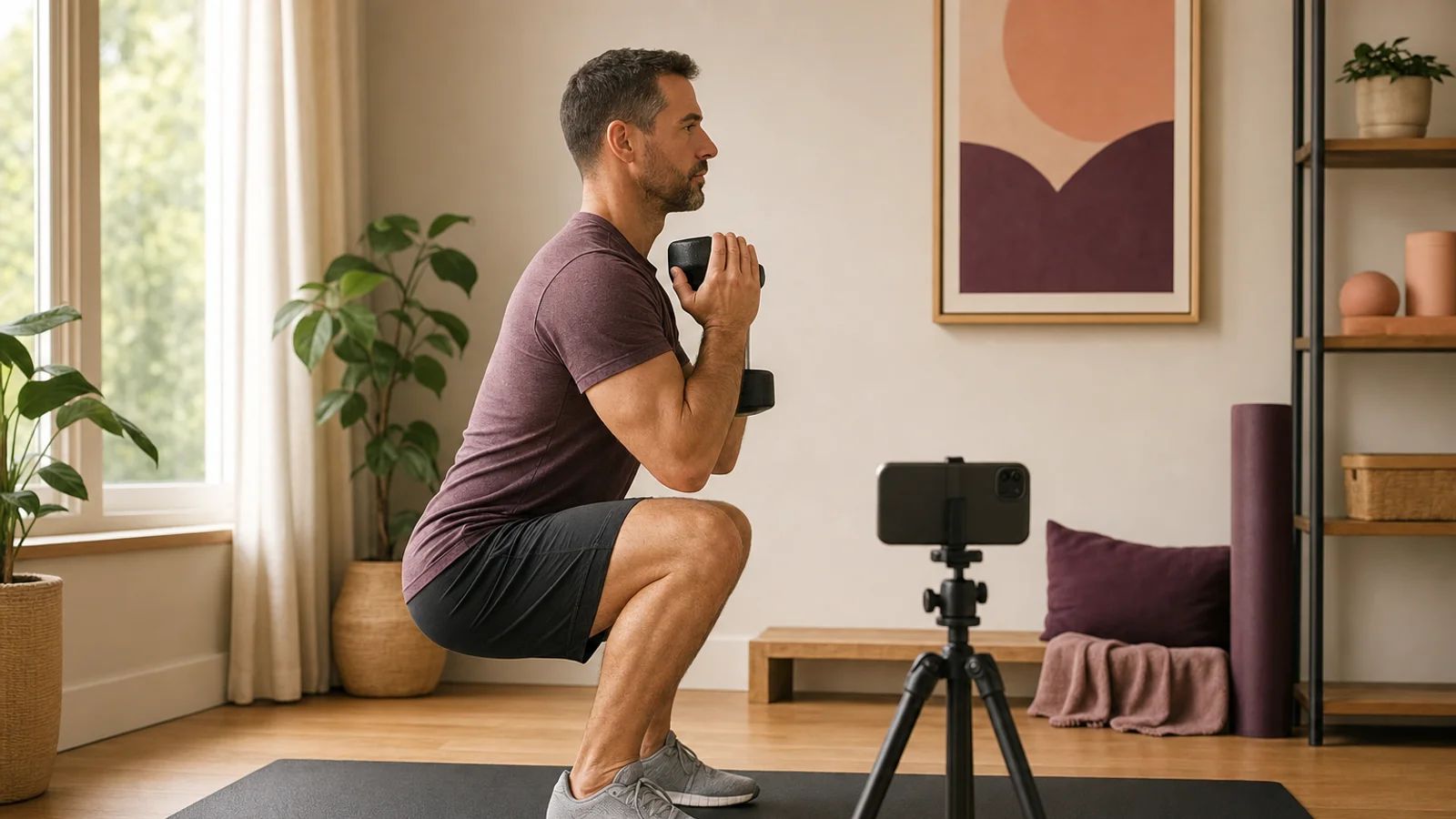 Can a trainer really check your form over video?