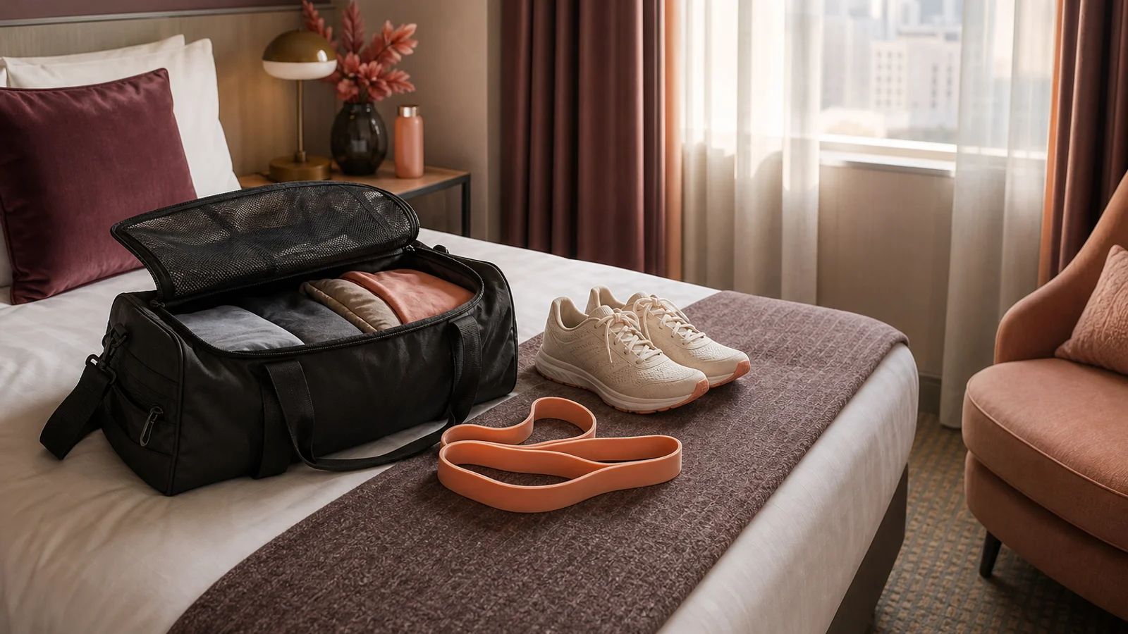 How to stay consistent with workouts while traveling