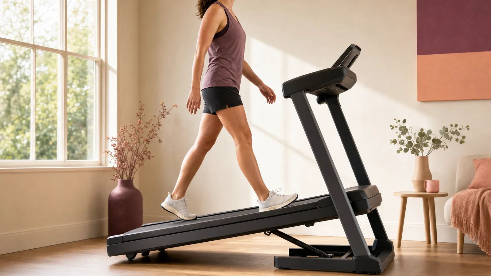 Incline treadmill walking: 8% at 3 mph is zone 2